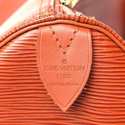 Louis Vuitton Epi Speedy 40  Kenyan Fawn 5 of 8