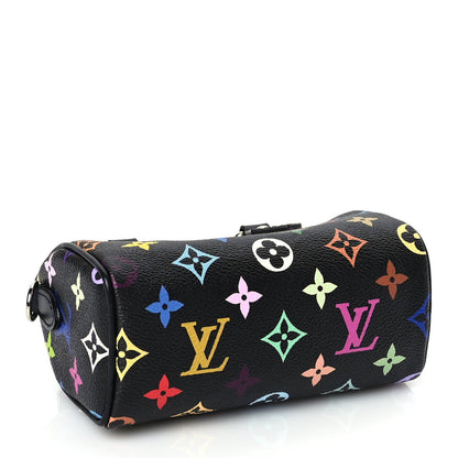 Louis Vuitton LV X TM Monogram Multicolor Nano Speedy Black 3 of 8