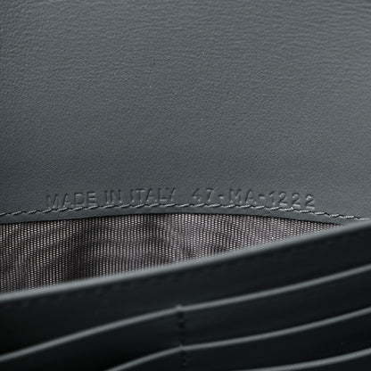 Christian Dior Oblique Saddle Chain Long Wallet Grey 8 of 11