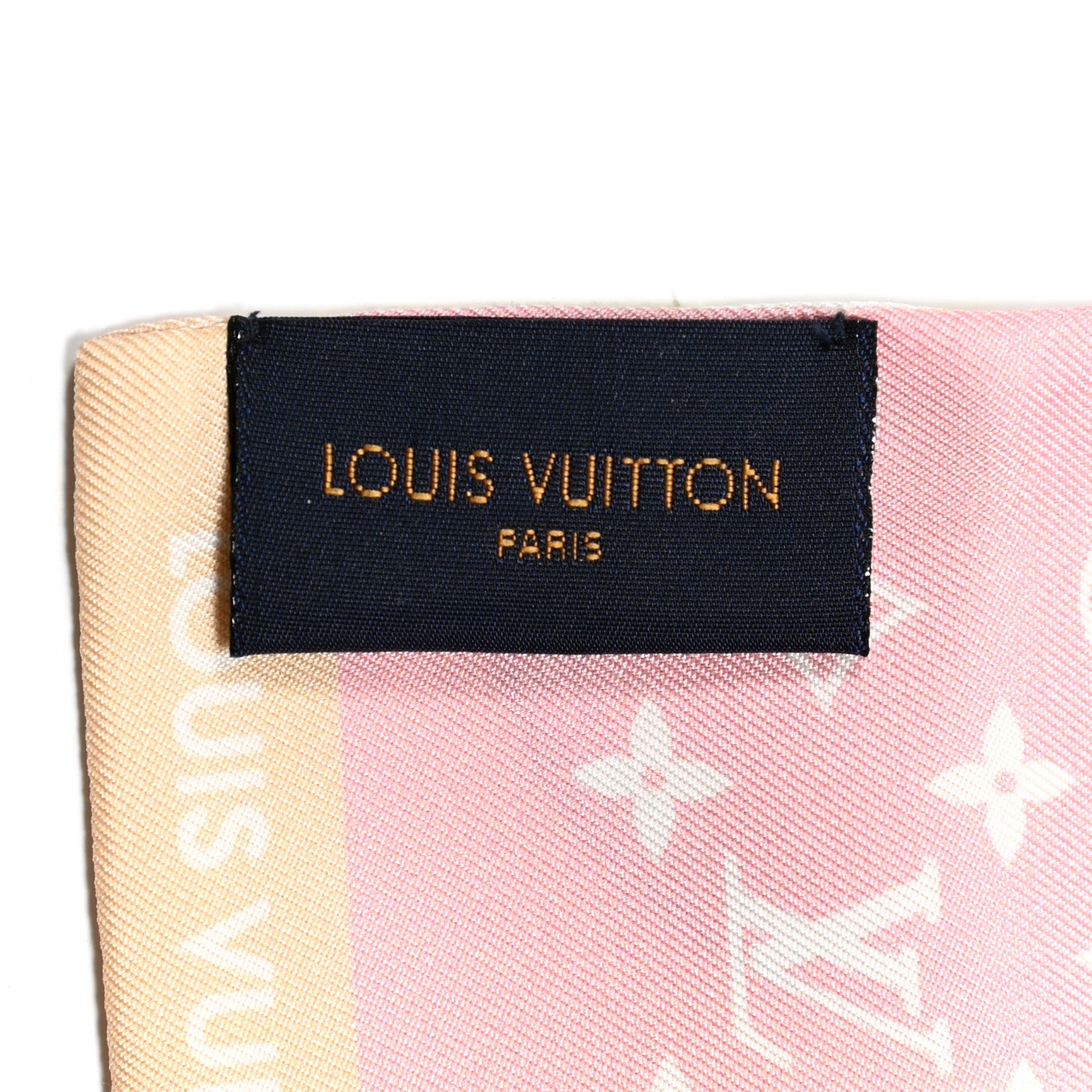 Louis Vuitton Silk Monogram Gradient By The Pool Bandeau Pink 4 of 5