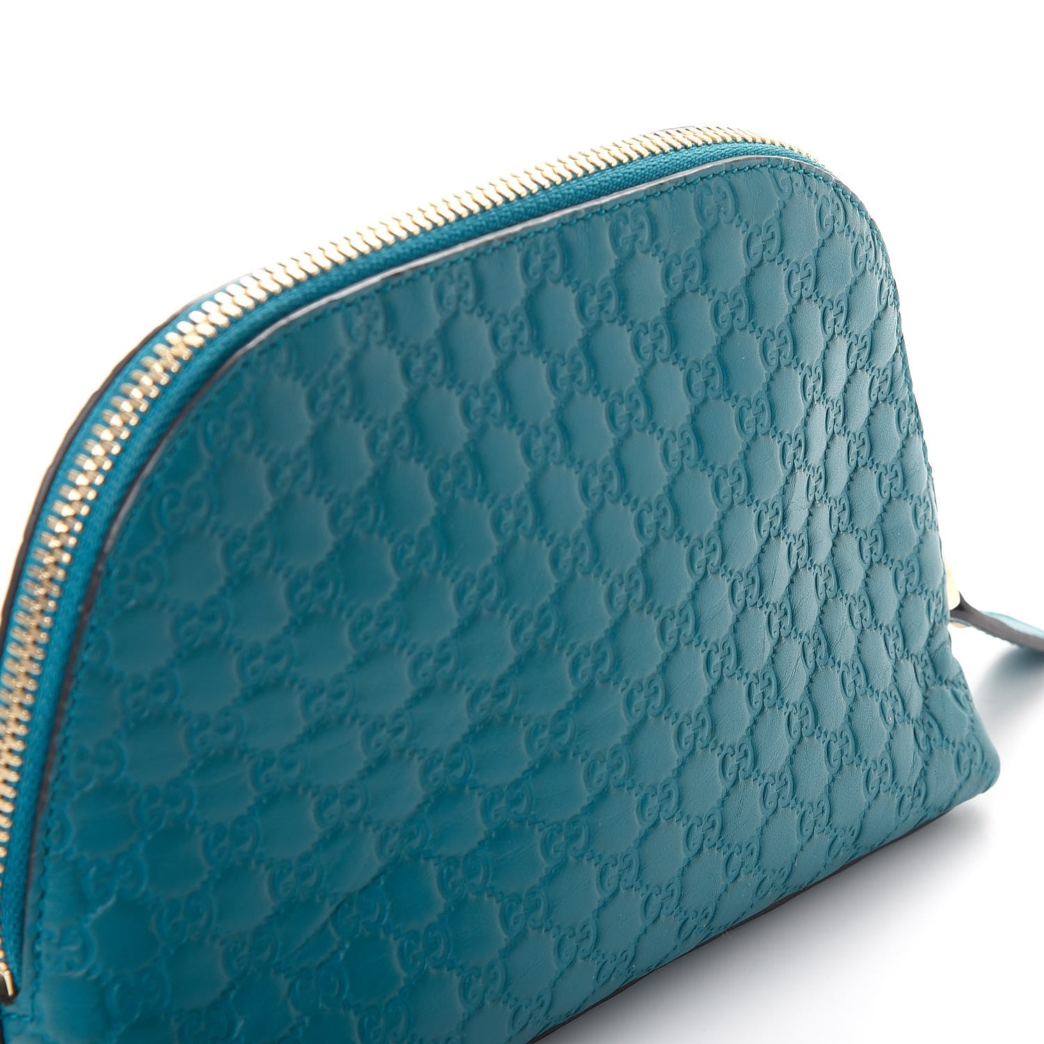 Gucci Microguccissima GG Cosmetic Case Deep Cobalt 9 of 9