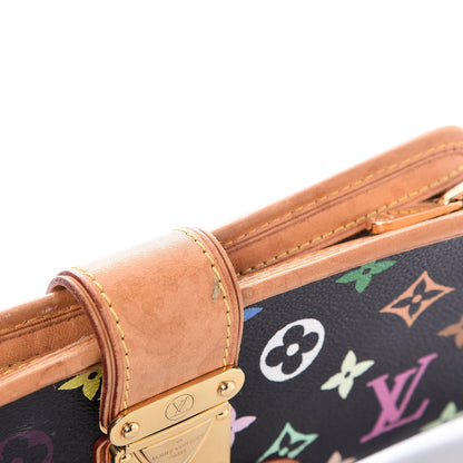 Louis Vuitton Monogram Multicolor Shirley Black 7 of 7