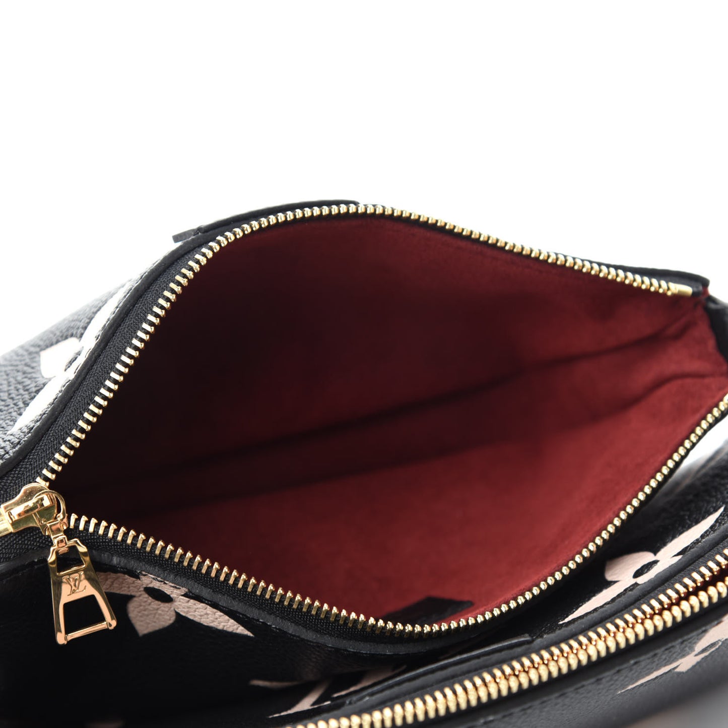 Empreinte Monogram Giant Multi Pochette Accessories Black Beige