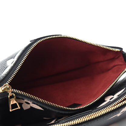 Louis Vuitton Empreinte Monogram Giant Multi Pochette Accessories Black Beige 6 of 10