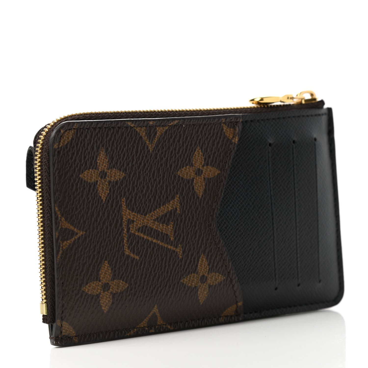 Louis Vuitton Monogram Recto Verso Card Holder Black 2 of 5
