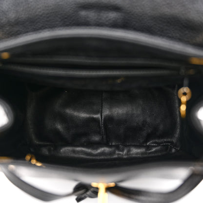 Chanel Caviar CC Backpack Black 5 of 14