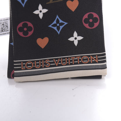 Louis Vuitton Silk Game On Bandeau Black White 2 of 4