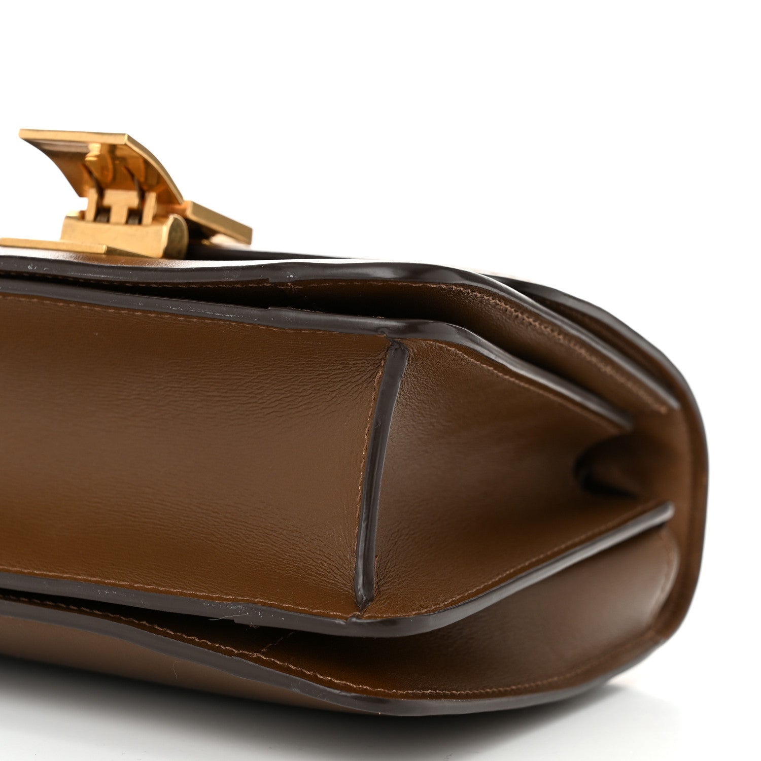 Celine Smooth Calfskin Small Classic Box Flap Bag Camel 10 of 11