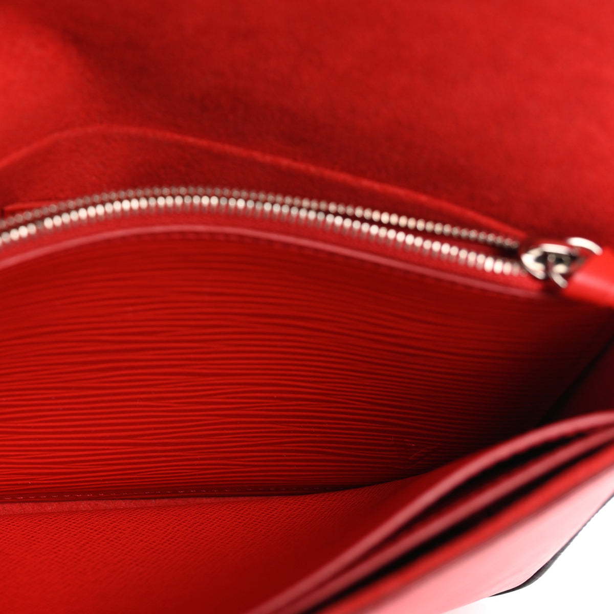 Epi Pochette Felicie Coquelicot