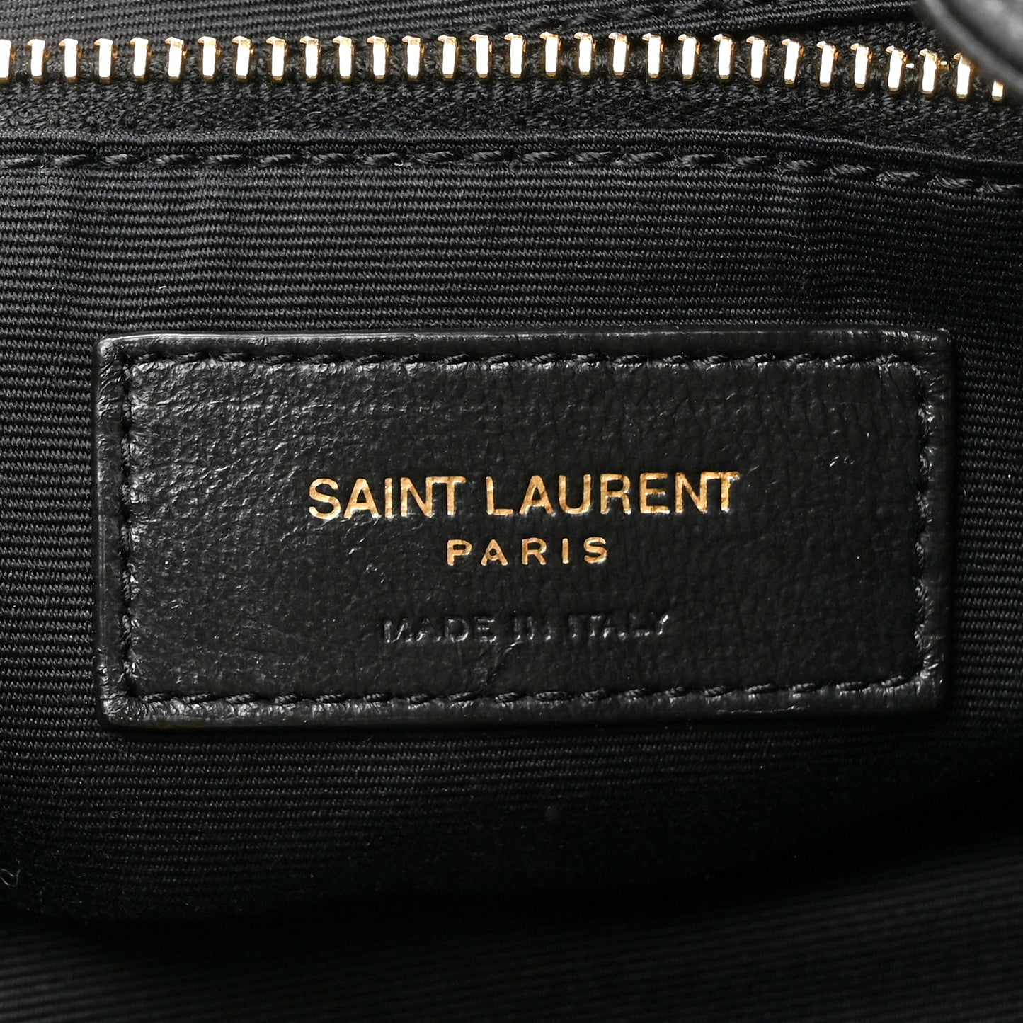 Lambskin Matelasse Monogram Joe Backpack Black