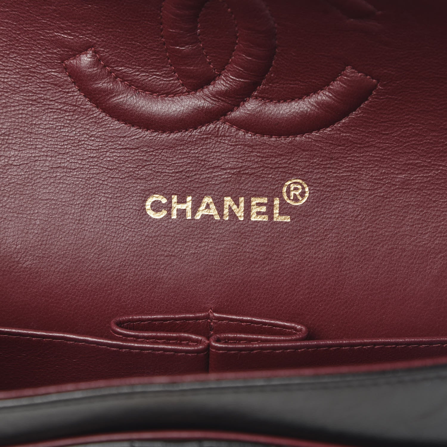 Chanel Lambskin Quilted Medium Double Flap Black 6 of 16