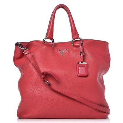 Prada Vitello Phenix Tote Peonia 1 of 26