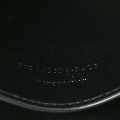 Saint Laurent Smooth Calfskin Suede Medium Reversible Monogram Kate Satchel Black 7 of 14