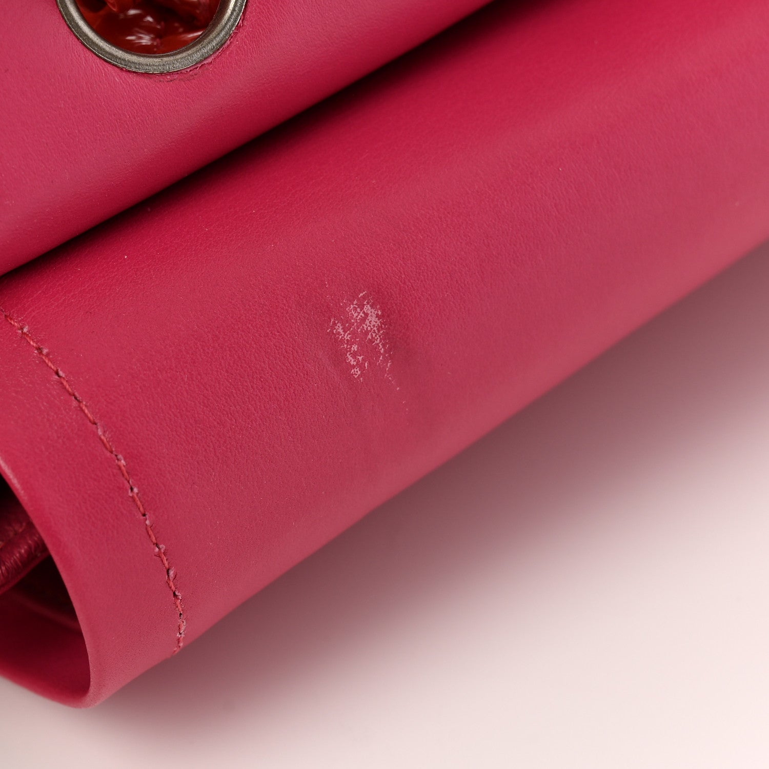 Chanel Patent Quilted Medium Double Flap Pink 12 of 14