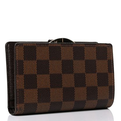 Louis Vuitton Damier Ebene French Purse Wallet 2 of 8