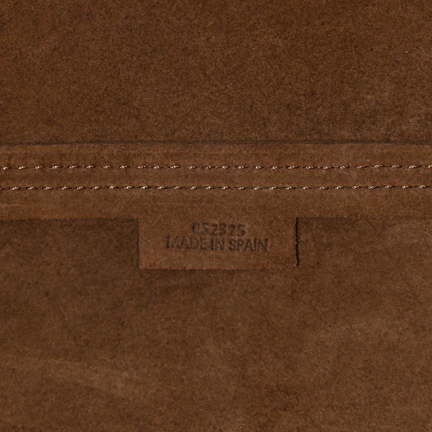Shiny Calfskin Medium Puzzle Fold Tote Warm Desert