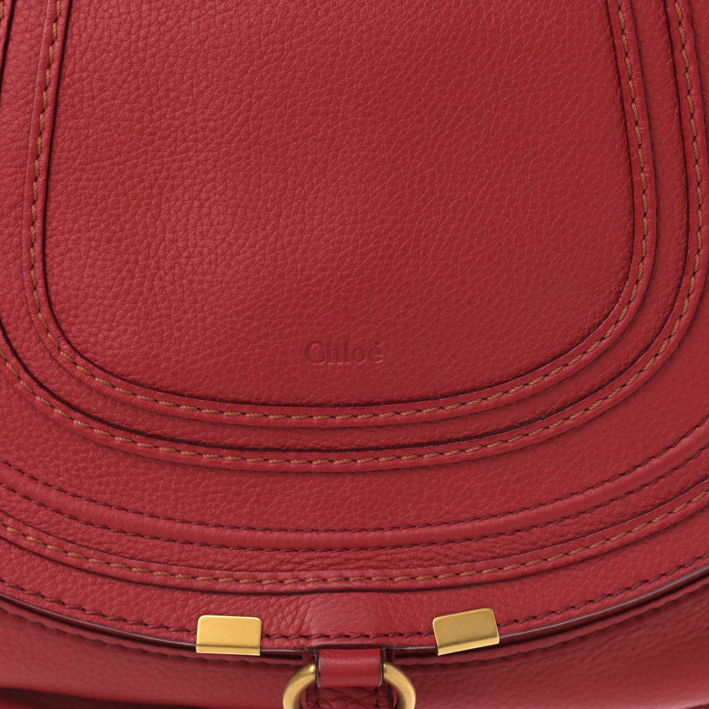 Calfskin Medium Marcie Hobo Garnet
