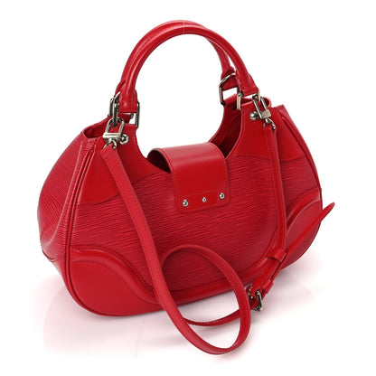 Louis Vuitton Epi Montaigne Sac Rouge 2 of 8