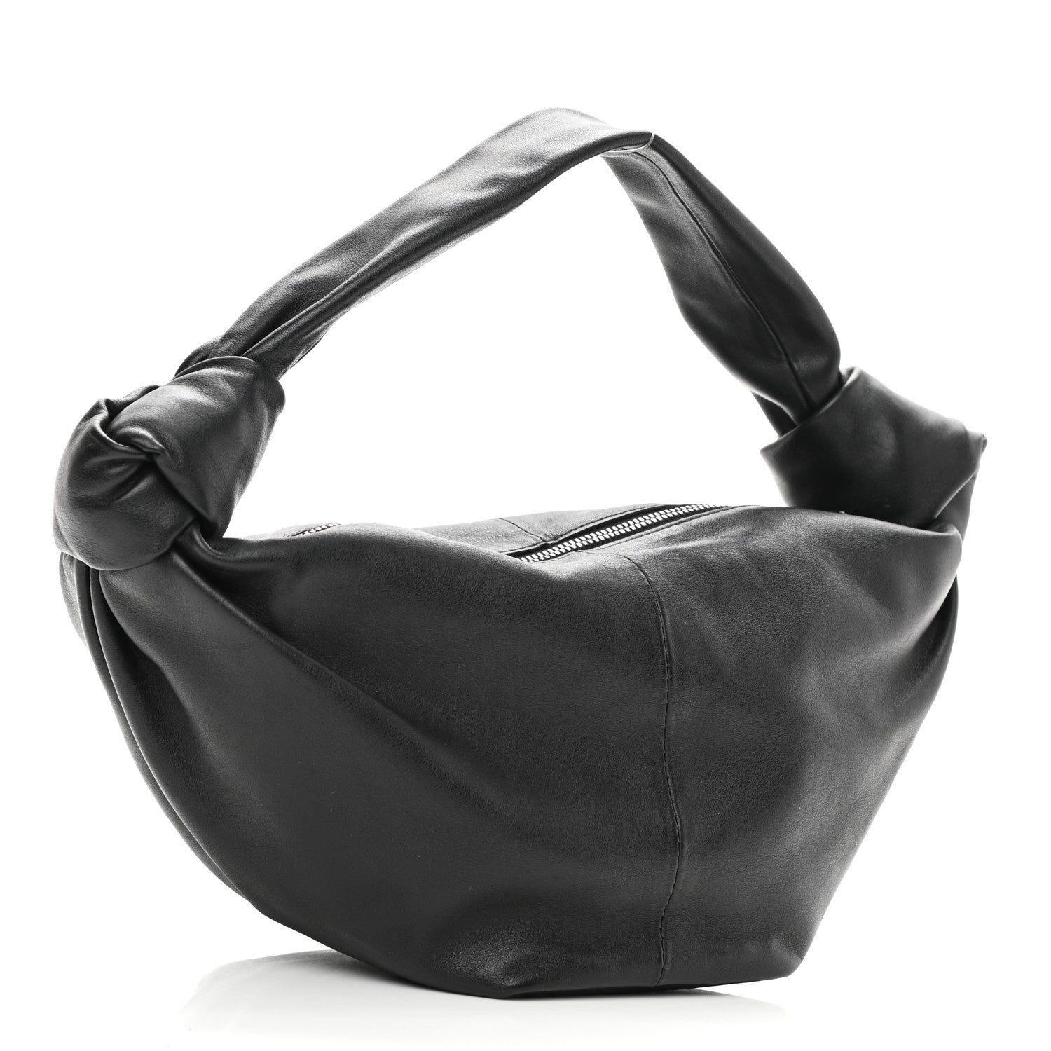 Bottega Veneta Calfskin Mini Double Knot Bag Black 3 of 8