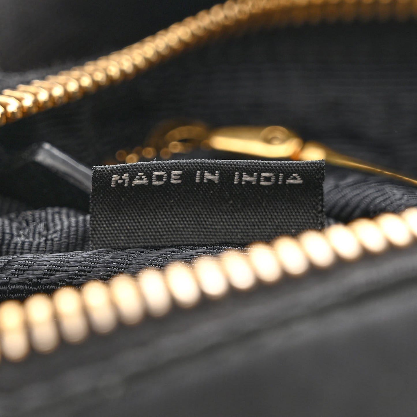 Tessuto Nylon Saffiano Crossbody Bag Black