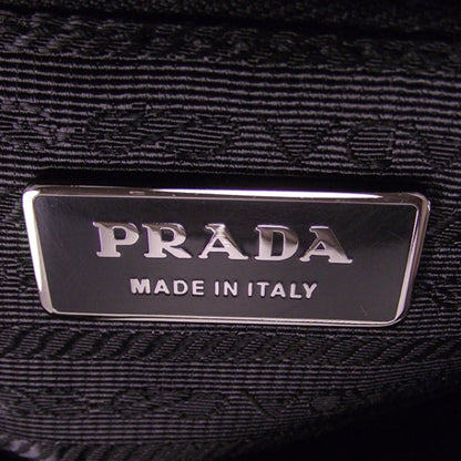 Prada Nylon Shoulder Bag Black 8 of 10