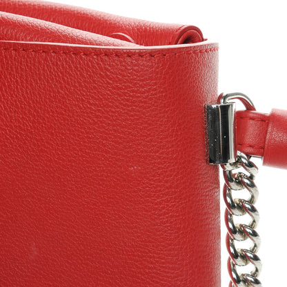 Louis Vuitton Calfskin Lockme II Chain Bag BB Rubis 8 of 11