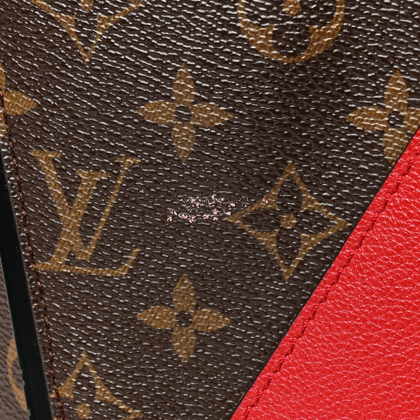 Calfskin Monogram Kimono Tote Cherry