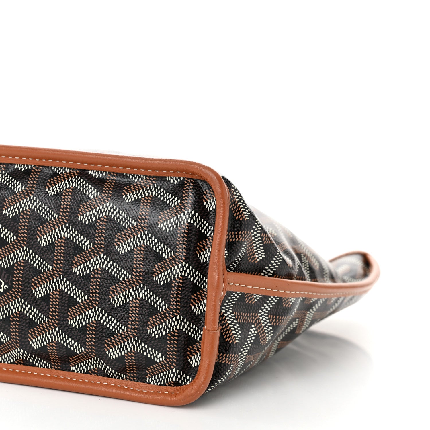 Goyard Goyardine Reversible Mini Anjou Black Gold 17 of 18