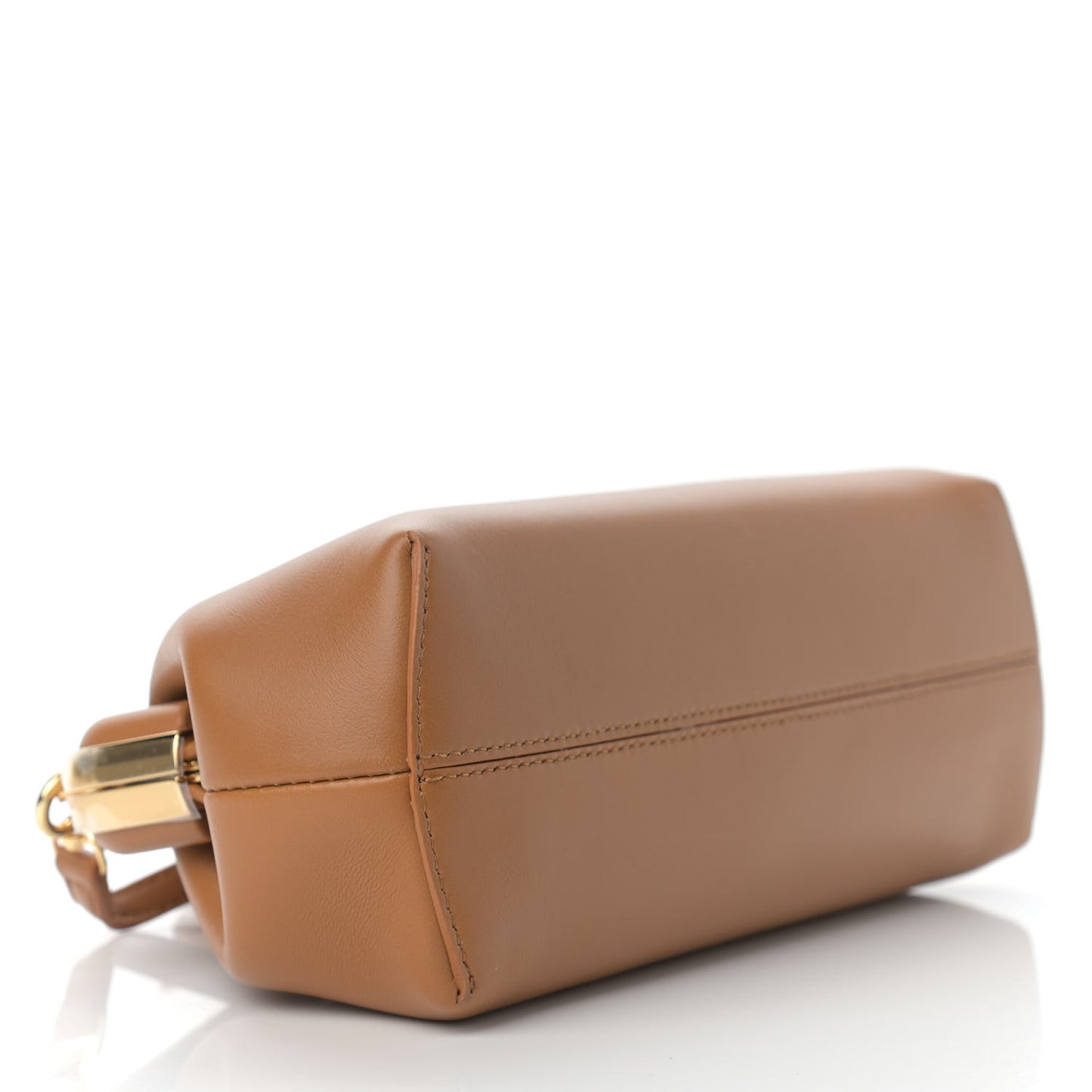 Shiny Nappa Small Fendi First Caramello