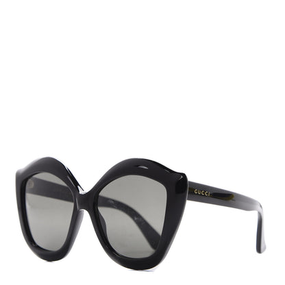 Gucci Cat Eye GG0117S Sunglasses Black 1 of 8