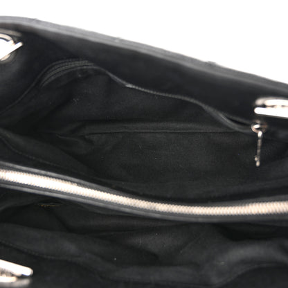 Chanel Caviar Quilted CC Timeless Soft Tote Black 5 of 12