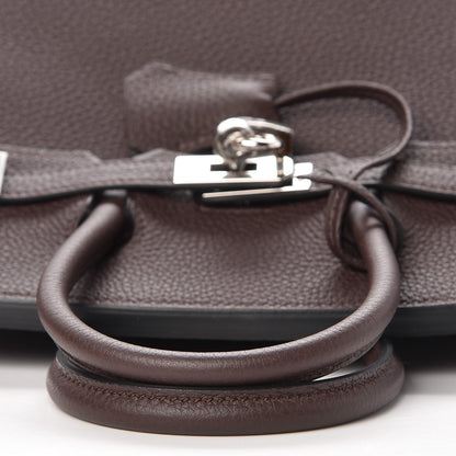 Hermes Togo Birkin 25 Chocolate 25 of 34