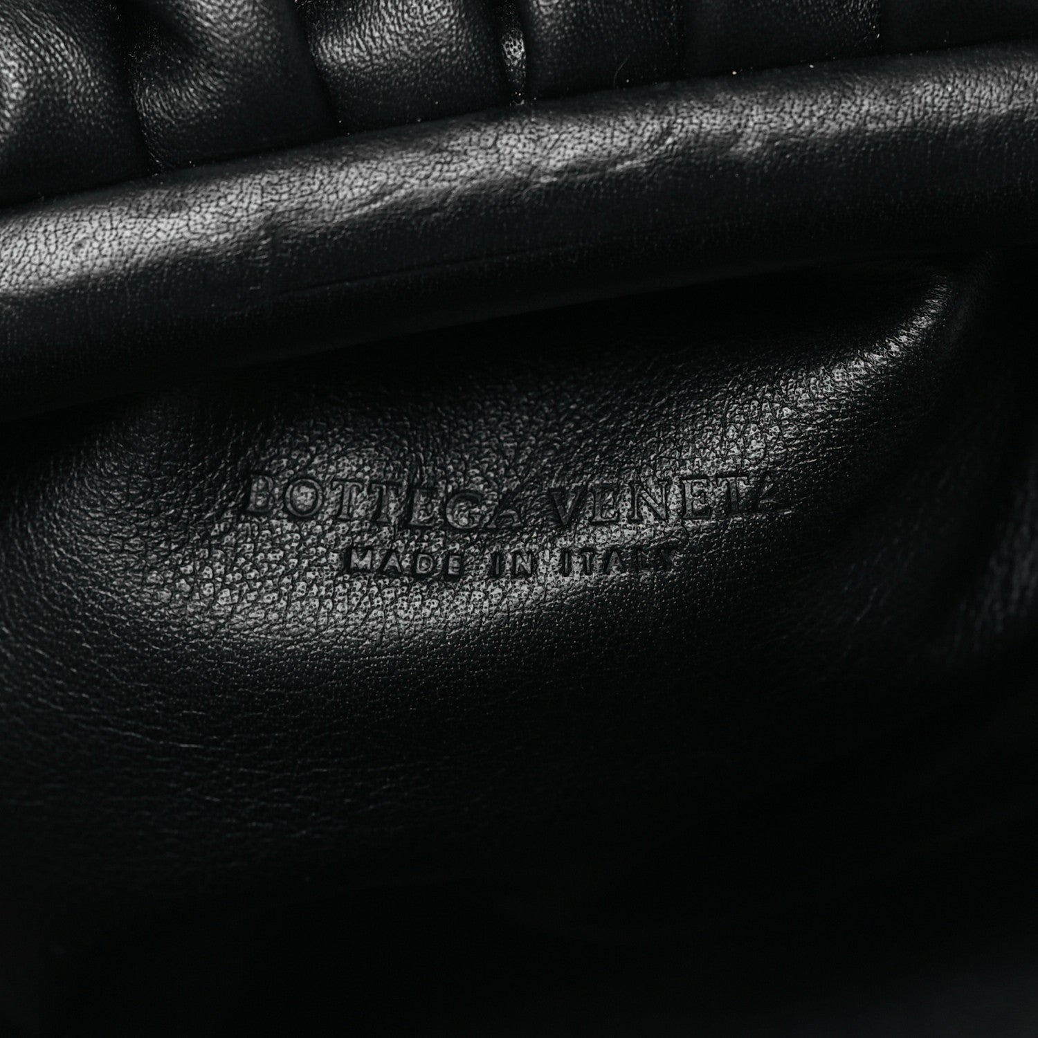 Bottega Veneta Butter Calfskin The Mini Pouch Black 6 of 7