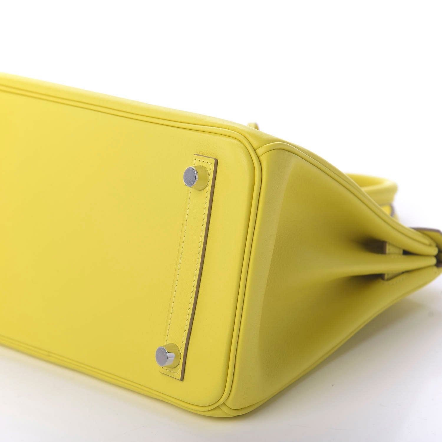 Hermes Swift Birkin 25 Lime 7 of 11