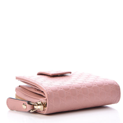 Gucci Microguccissima Compact Wallet Soft Pink 5 of 10