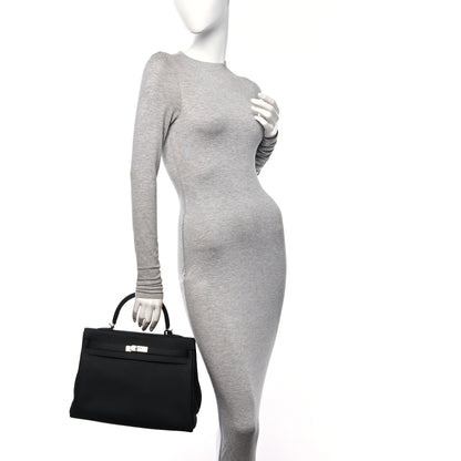Hermes Togo Kelly Retourne 35 Black 2 of 12