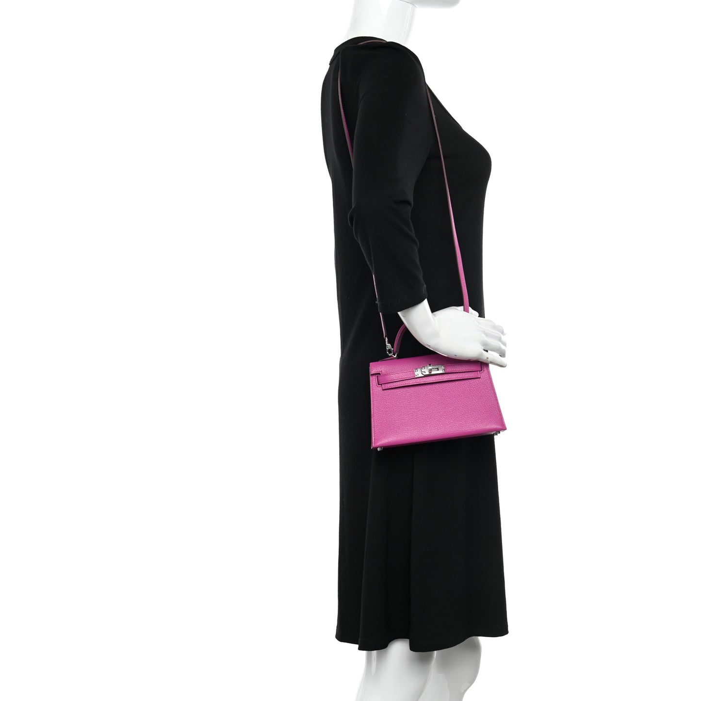 Chevre Mysore Mini Kelly Sellier 20 Magnolia