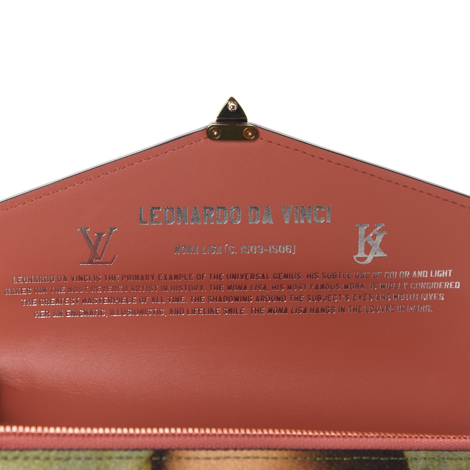 Louis Vuitton Masters Da Vinci Chain Wallet 9 of 13