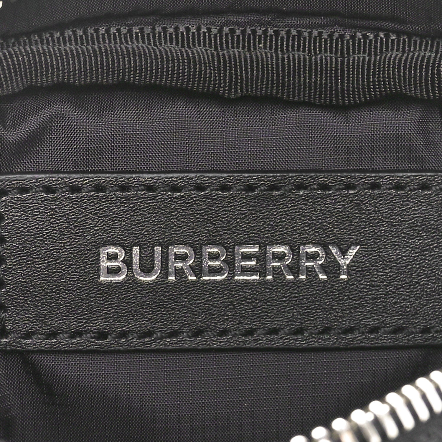 Burberry Econyl Logo Print Small Cannon Bum Bag Black 6 of 10