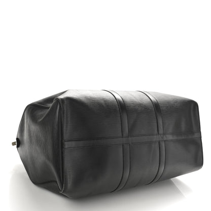 Louis Vuitton Epi Keepall 50 Black 3 of 9