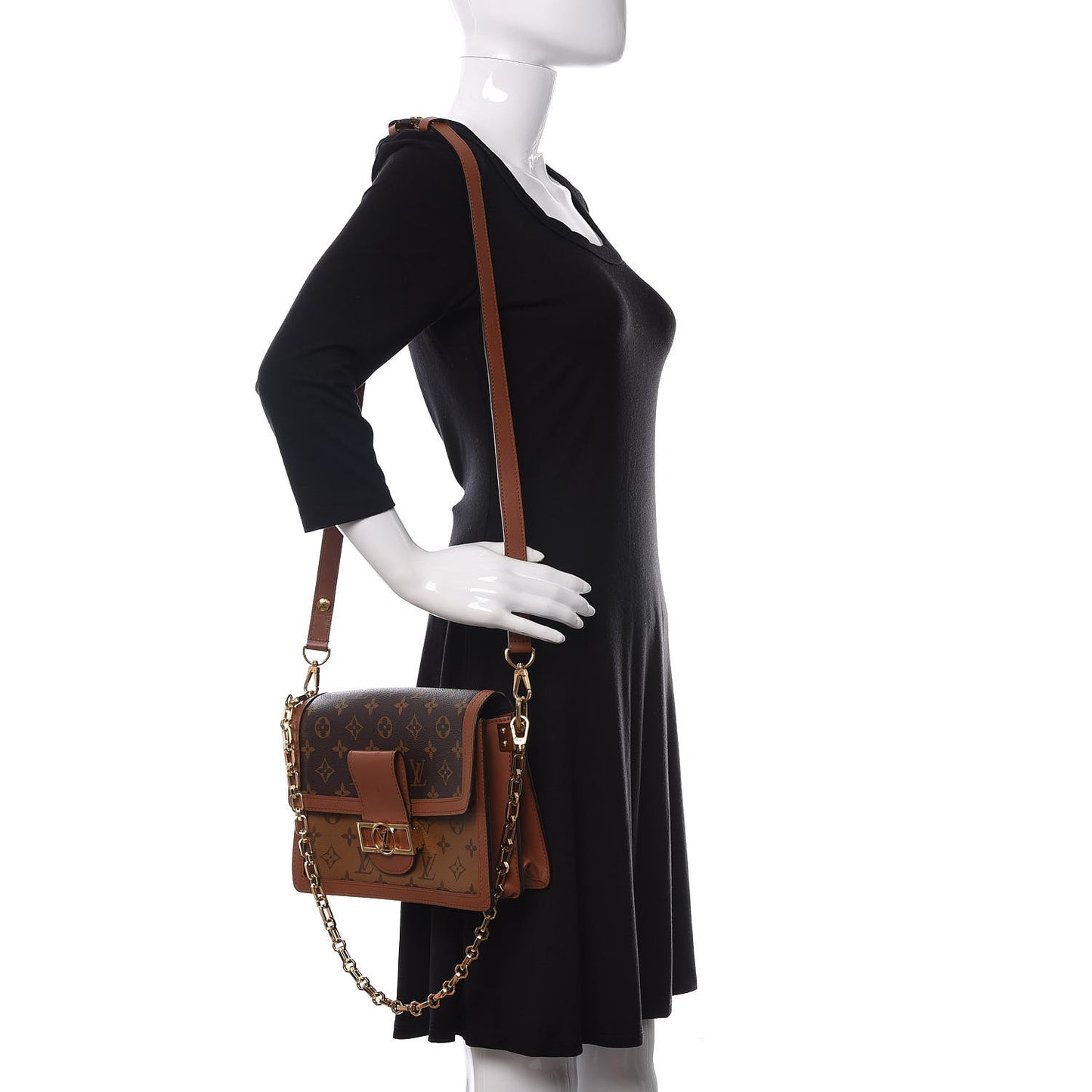 Reverse Monogram Dauphine MM