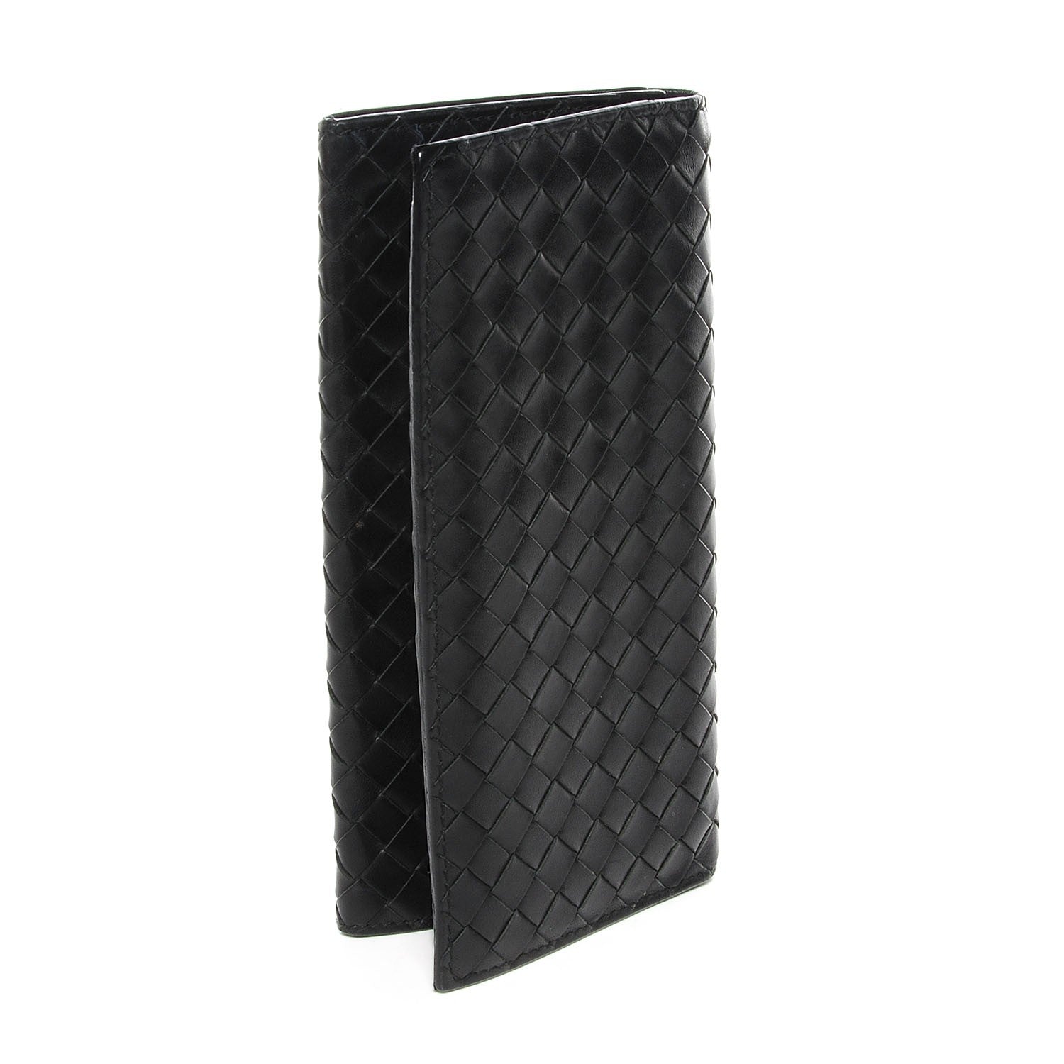Bottega Veneta Nappa Intrecciato Mens Continental Wallet Nero Black 3 of 9