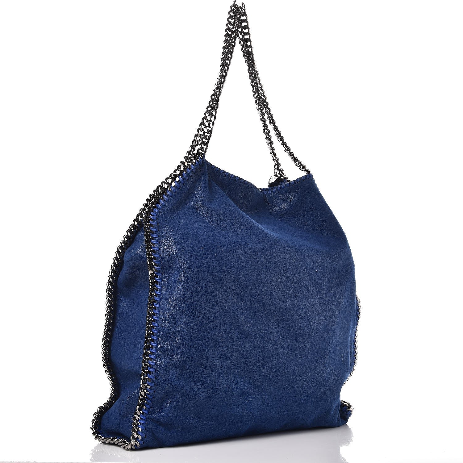 Stella McCartney Shaggy Deer Big Falabella Tote Cornflower 4 of 8