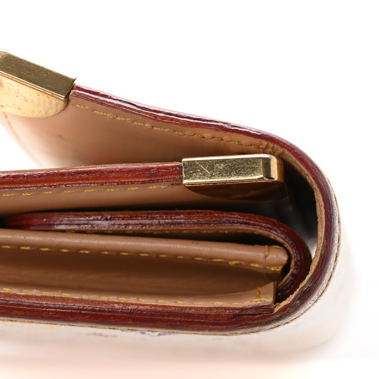 Monogram Multicolor Porte Tresor International Wallet White