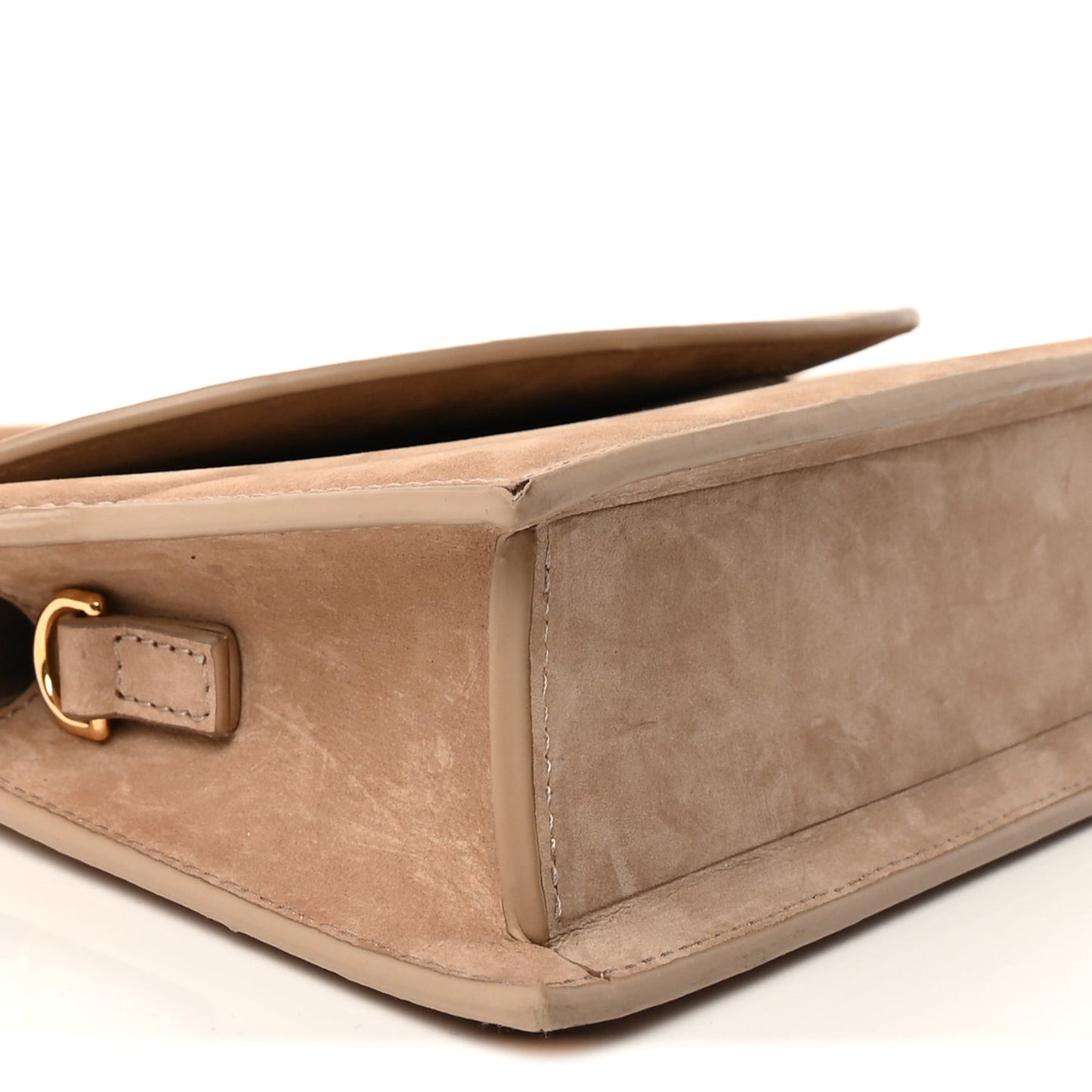 Nubuck Le Sac Rond Dark Beige