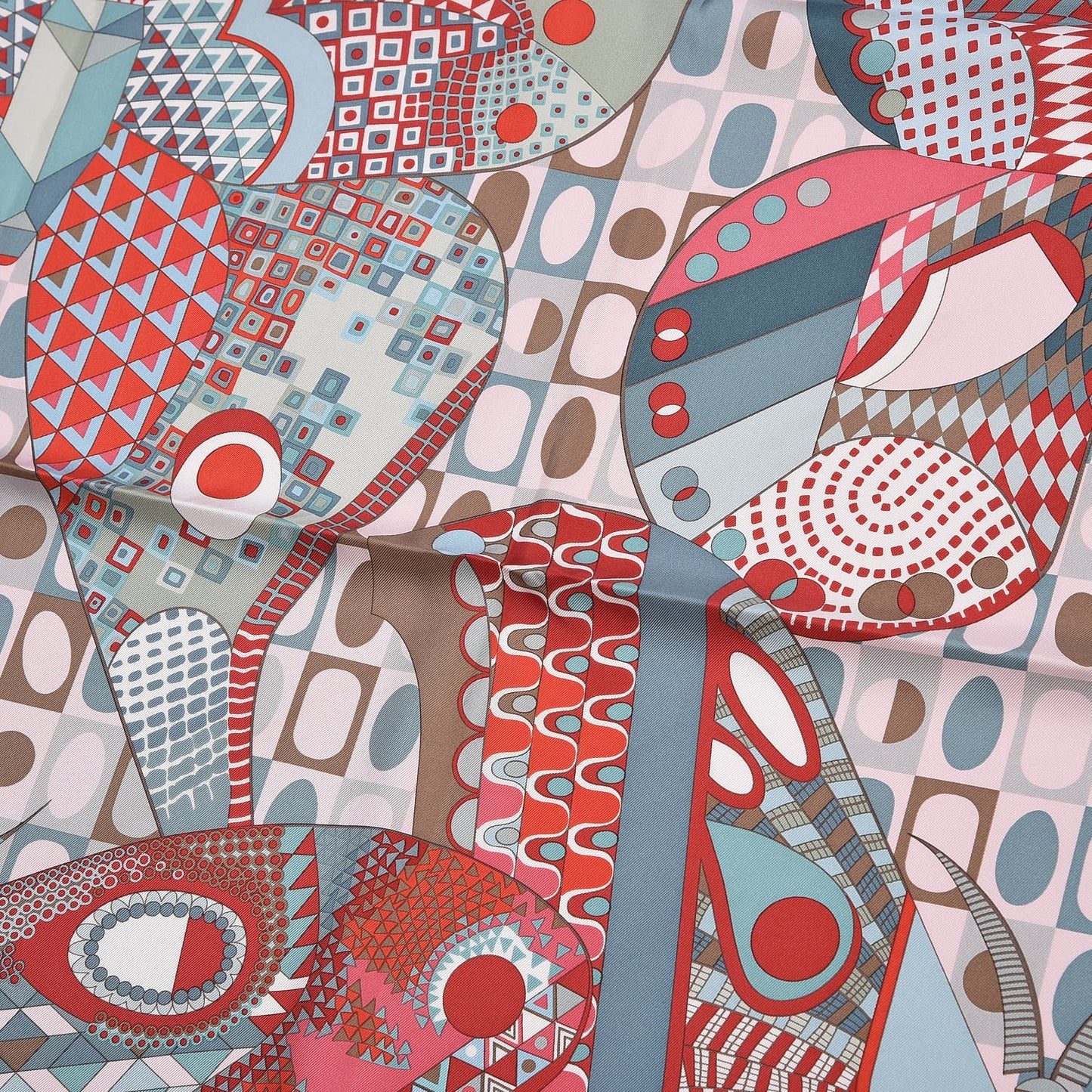 Silk Les Ailes De La Soie Scarf 90