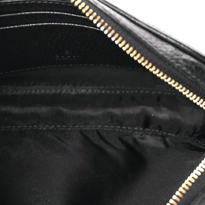 Gucci Dollar Calfskin Super Mini GG Marmont Chain Shoulder Bag Black 4 of 8