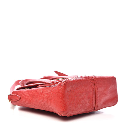 3.1 Phillip Lim 3.1 Textured Calfskin Mini Pashli Satchel Red 4 of 17