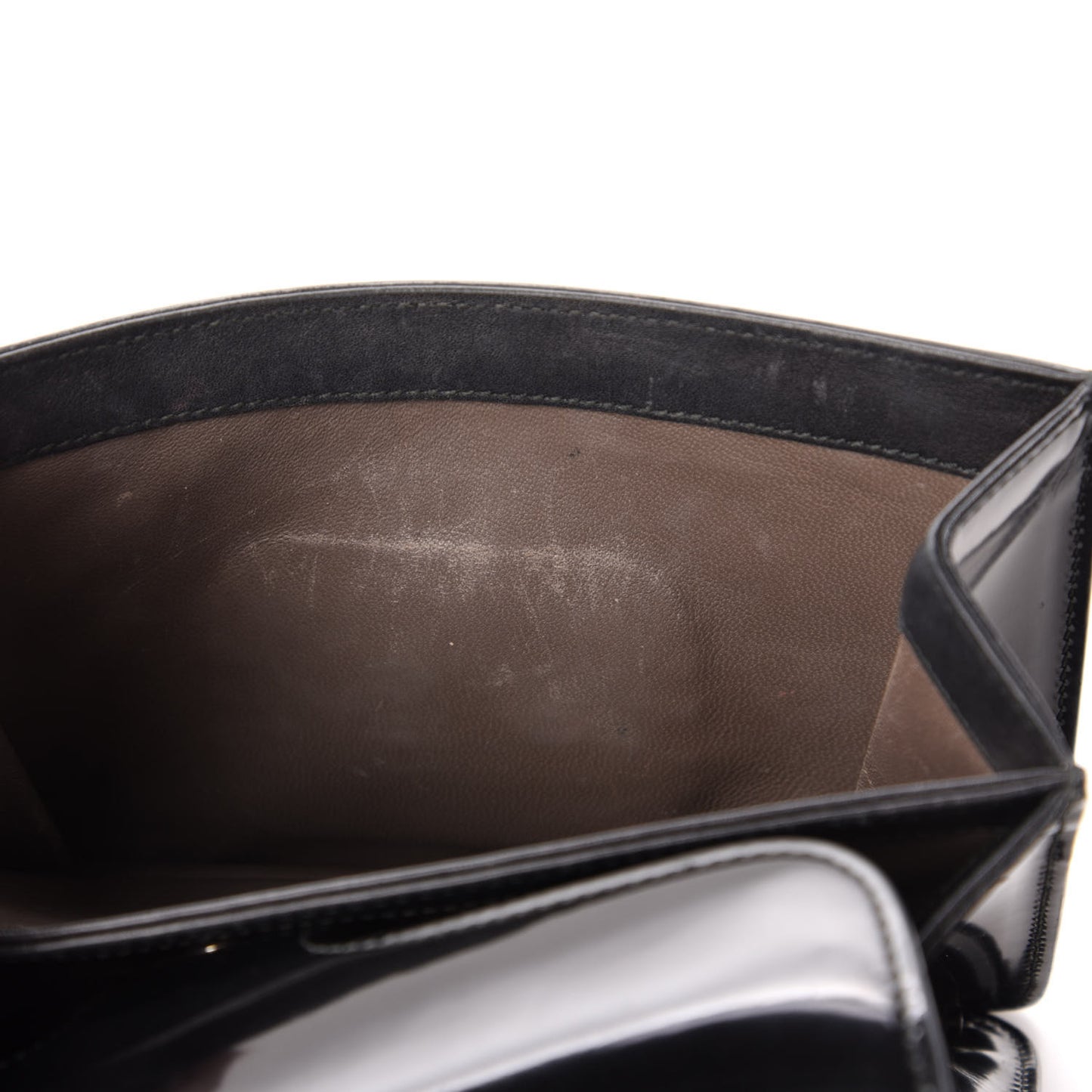 Shade Lux Calfskin Small Interlocking G Shoulder Bag Black