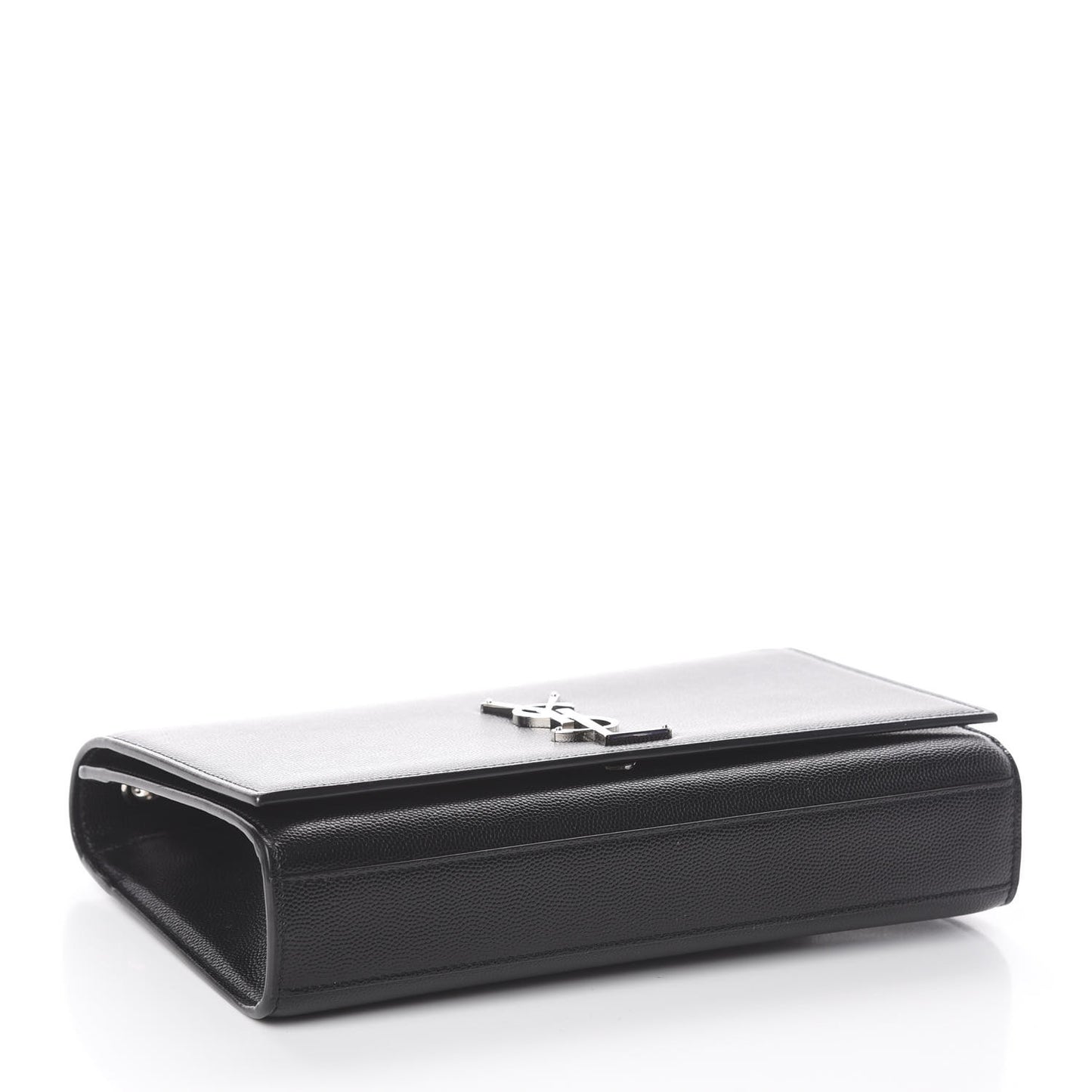 Grain De Poudre Medium Classic Monogram Kate Satchel Black